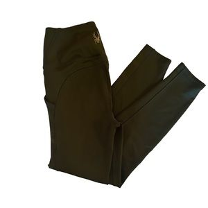 Spyder fleece lined leggings in medium